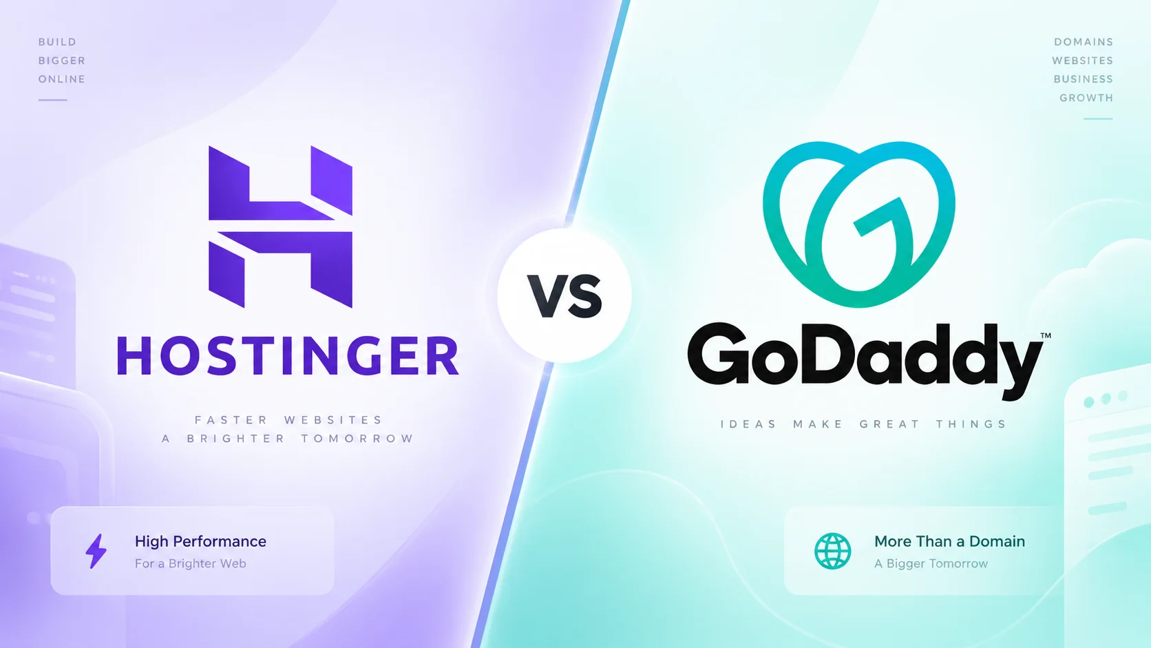 Hostinger vs GoDaddy: مين الأنسب لموقعك؟