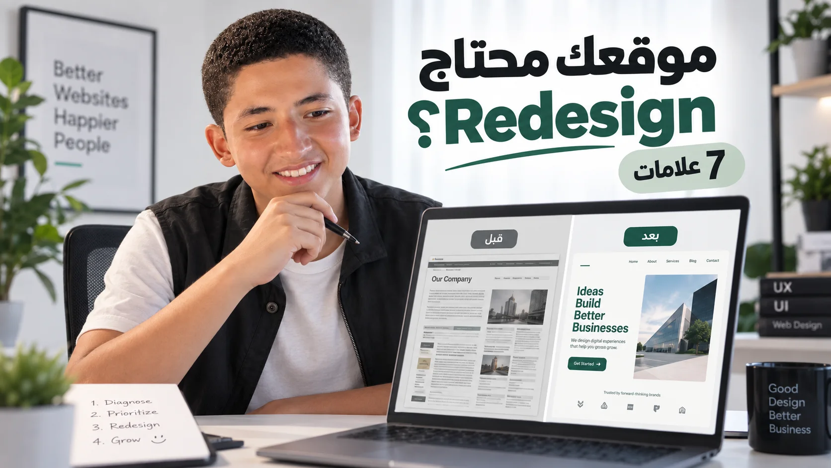 إزاي تعرف إن موقعك محتاج Redesign؟ 7 علامات واضحة
