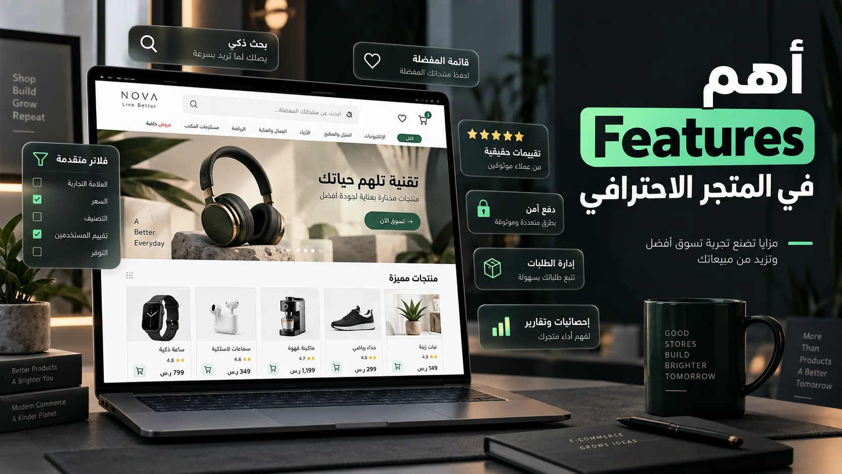أهم Features لازم تكون في أي متجر إلكتروني احترافي